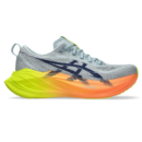 Tênis Asics Superblast 2 Paris - Unissex - Cinza com Verde e Laranja