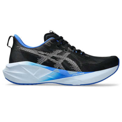 Tênis Asics NovaBlast 5 - Preto com Azul