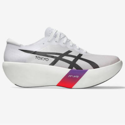 Tênis Asics Metaspeed Ray - Unissex - Branco/Vermelho