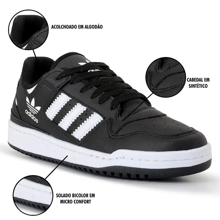 ADDS Forum Low 84 ADV – Black - Imagem 2