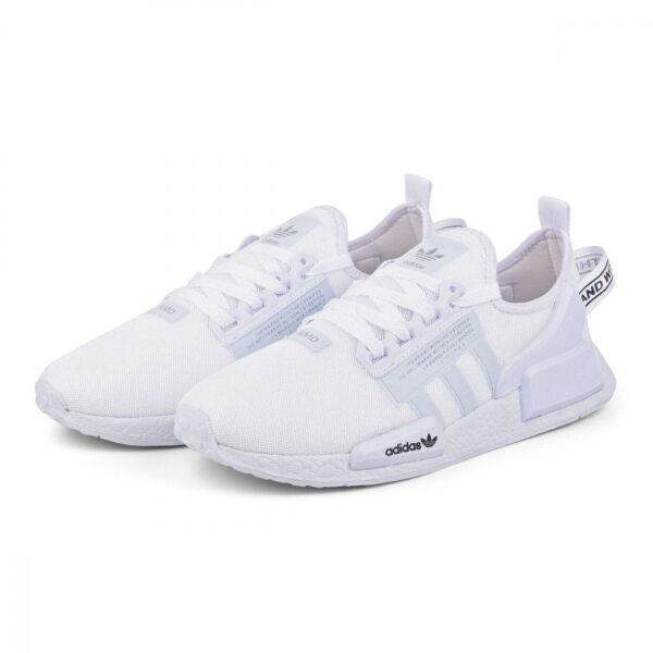 NMD R1 V2 Boost Branco/Branco - Imagem 3